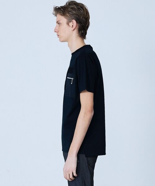 5351POUR LES HOMMES / 5351プール・オム Tシャツ | 【日本製】 レザーパッチ 半袖 T シャツ【予約】 | 詳細11