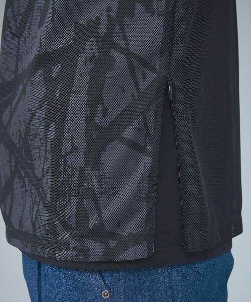 5351POUR LES HOMMES / 5351プール・オム Tシャツ | メッシュレイヤー 半袖Tシャツ【予約】 | 詳細7