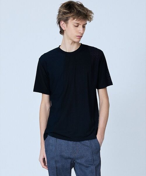 5351POUR LES HOMMES / 5351プール・オム Tシャツ | 【パッチワーク】半袖 Tシャツ | 詳細14
