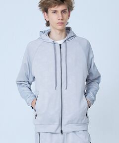 5351POUR LES HOMMES / 5351プール・オム パーカー | 【セットアップ対応】リーフ柄　ジップ パーカー【予約】