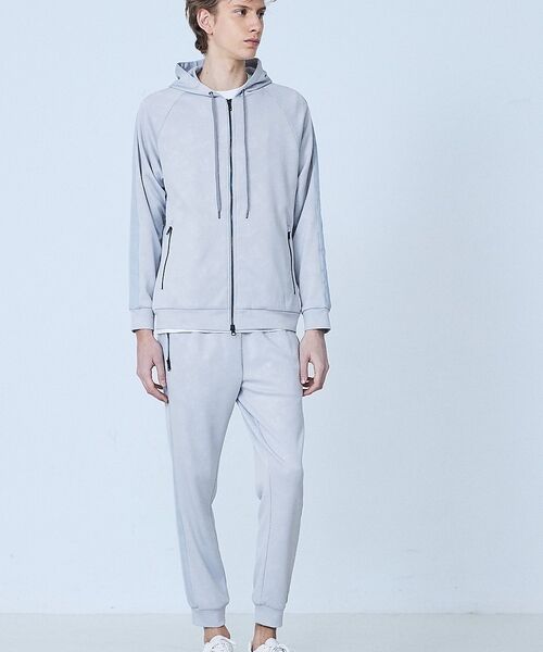 5351POUR LES HOMMES / 5351プール・オム パーカー | 【セットアップ対応】リーフ柄　ジップ パーカー【予約】 | 詳細6