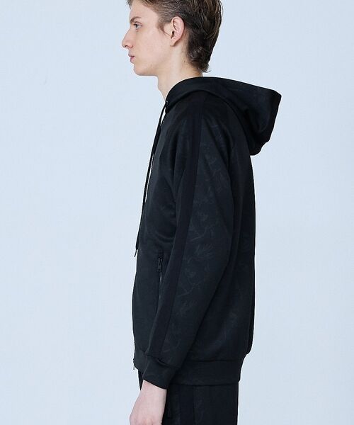 5351POUR LES HOMMES / 5351プール・オム パーカー | 【セットアップ対応】リーフ柄　ジップ パーカー【予約】 | 詳細9