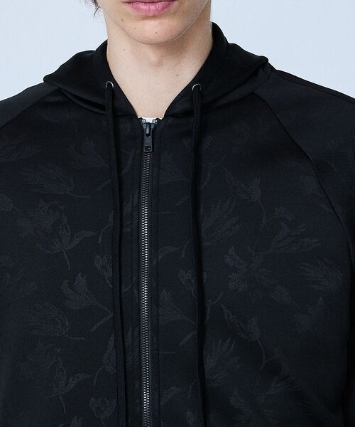 5351POUR LES HOMMES / 5351プール・オム パーカー | 【セットアップ対応】リーフ柄　ジップ パーカー【予約】 | 詳細12