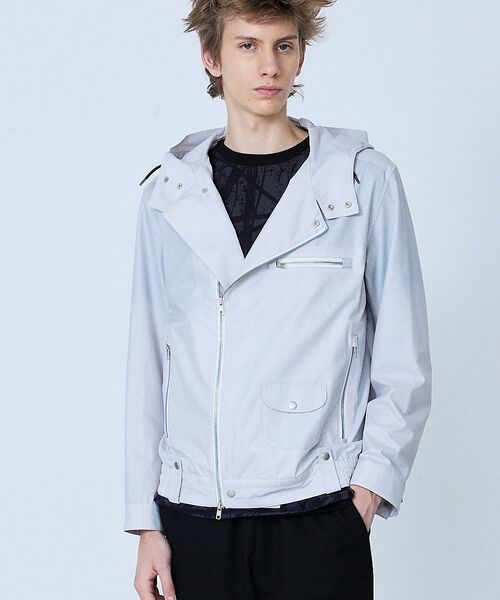 5351POUR LES HOMMES / 5351プール・オム ブルゾン | 【Cool Dots 】ライダース ブルゾン【予約】 | 詳細17