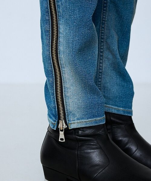 5351POUR LES HOMMES / 5351プール・オム デニムパンツ | 【サイドジップ】ダメージ スキニー デニム【予約】 | 詳細11