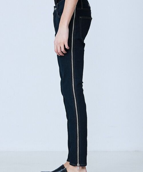 5351POUR LES HOMMES / 5351プール・オム デニムパンツ | 【サイドジップ】ウォッシュド スキニー デニム【予約】 | 詳細4