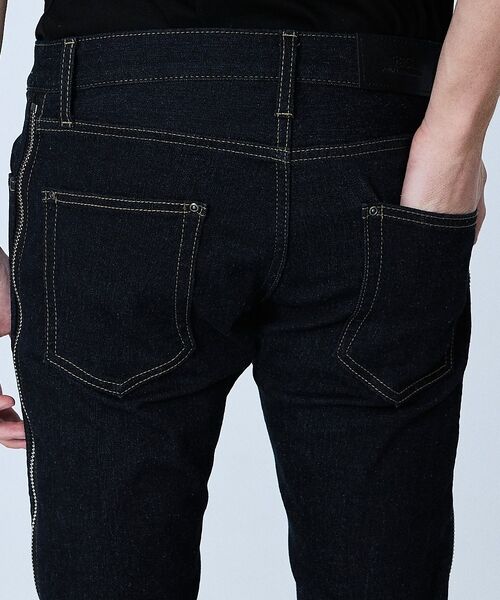 5351POUR LES HOMMES / 5351プール・オム デニムパンツ | 【サイドジップ】ウォッシュド スキニー デニム【予約】 | 詳細6