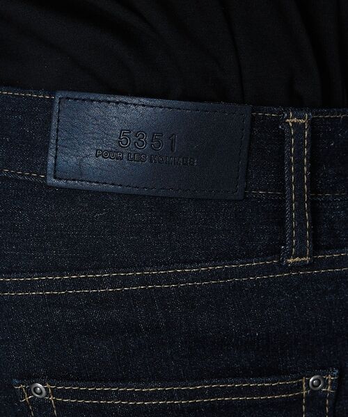 5351POUR LES HOMMES / 5351プール・オム デニムパンツ | 【サイドジップ】ウォッシュド スキニー デニム【予約】 | 詳細7
