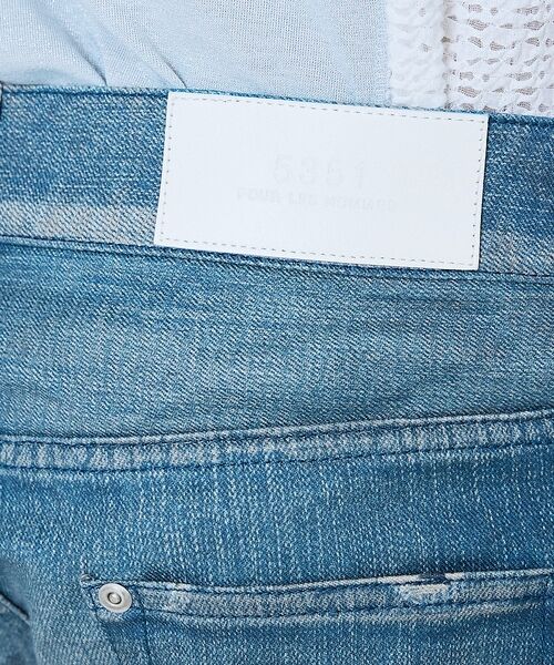 5351POUR LES HOMMES / 5351プール・オム デニムパンツ | 【プリント】フレア デニム パンツ【予約】 | 詳細6