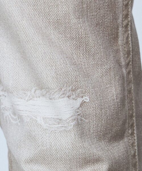 5351POUR LES HOMMES / 5351プール・オム デニムパンツ | 【プリント】フレア デニム パンツ【予約】 | 詳細14