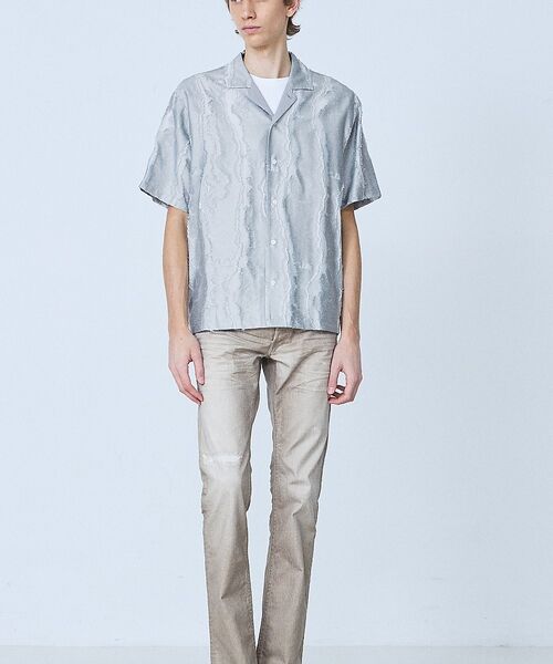 5351POUR LES HOMMES / 5351プール・オム デニムパンツ | 【プリント】フレア デニム パンツ【予約】 | 詳細17