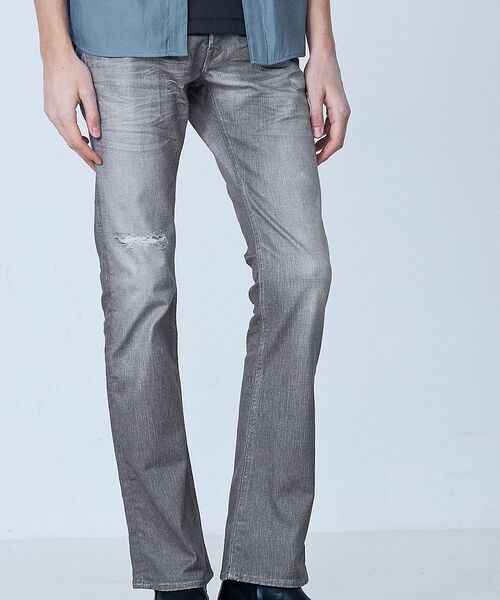 5351POUR LES HOMMES / 5351プール・オム デニムパンツ | 【プリント】フレア デニム パンツ【予約】 | 詳細21