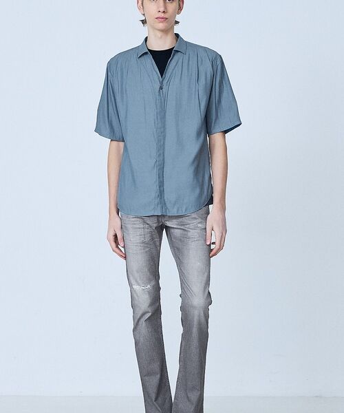 5351POUR LES HOMMES / 5351プール・オム デニムパンツ | 【プリント】フレア デニム パンツ【予約】 | 詳細23