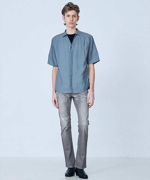 5351POUR LES HOMMES / 5351プール・オム デニムパンツ | 【プリント】フレア デニム パンツ【予約】 | 詳細27