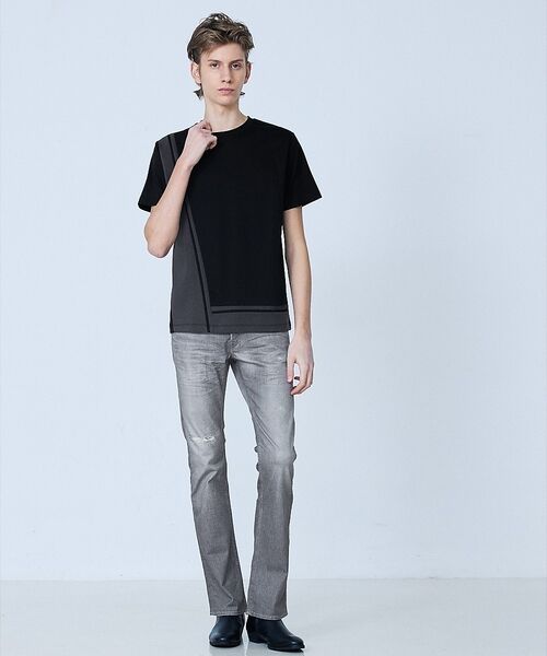 5351POUR LES HOMMES / 5351プール・オム デニムパンツ | 【プリント】フレア デニム パンツ【予約】 | 詳細28