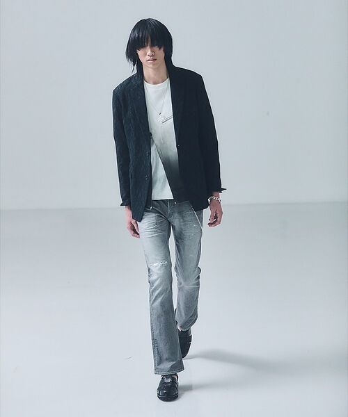 5351POUR LES HOMMES / 5351プール・オム デニムパンツ | 【プリント】フレア デニム パンツ【予約】 | 詳細29