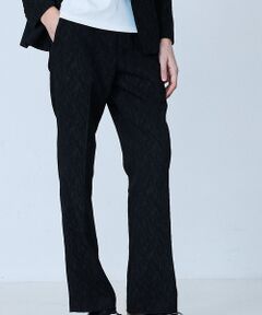 5351POUR LES HOMMES / 5351プール・オム パンツ | 【セットアップ対応】幾何学柄 ジャガード フレアパンツ【予約】