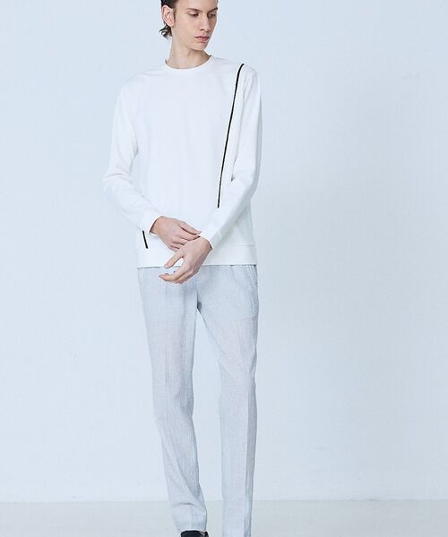 5351POUR LES HOMMES / 5351プール・オム スラックス・ドレスパンツ | 【セットアップ対応】ワッシャー メッシュ スラックス【予約】 | 詳細10