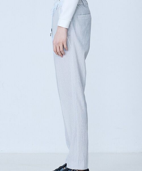 5351POUR LES HOMMES / 5351プール・オム スラックス・ドレスパンツ | 【セットアップ対応】ワッシャー メッシュ スラックス【予約】 | 詳細2