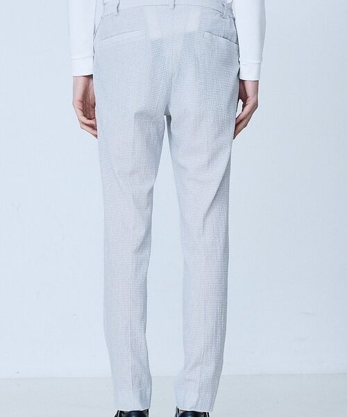 5351POUR LES HOMMES / 5351プール・オム スラックス・ドレスパンツ | 【セットアップ対応】ワッシャー メッシュ スラックス【予約】 | 詳細3
