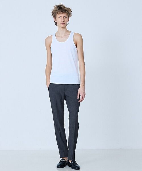5351POUR LES HOMMES / 5351プール・オム スラックス・ドレスパンツ | 【セットアップ対応】ワッシャー メッシュ スラックス | 詳細27