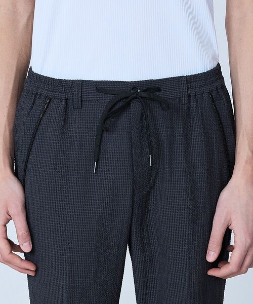 5351POUR LES HOMMES / 5351プール・オム スラックス・ドレスパンツ | 【セットアップ対応】ワッシャー メッシュ スラックス【予約】 | 詳細12