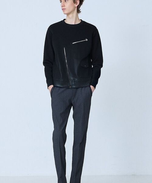 5351POUR LES HOMMES / 5351プール・オム スラックス・ドレスパンツ | 【セットアップ対応】ワッシャー メッシュ スラックス【予約】 | 詳細16