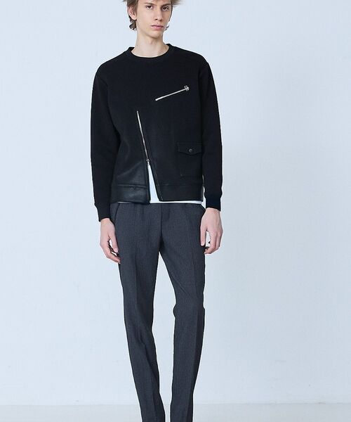 5351POUR LES HOMMES / 5351プール・オム スラックス・ドレスパンツ | 【セットアップ対応】ワッシャー メッシュ スラックス【予約】 | 詳細17