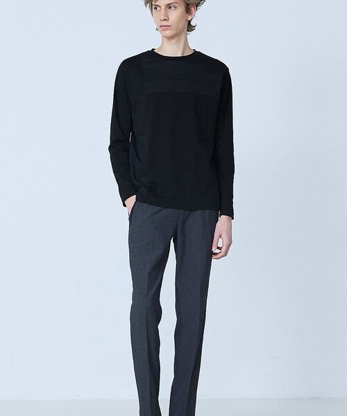 5351POUR LES HOMMES / 5351プール・オム スラックス・ドレスパンツ | 【セットアップ対応】ワッシャー メッシュ スラックス【予約】 | 詳細18