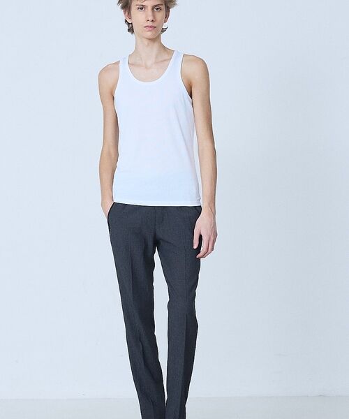 5351POUR LES HOMMES / 5351プール・オム スラックス・ドレスパンツ | 【セットアップ対応】ワッシャー メッシュ スラックス【予約】 | 詳細19