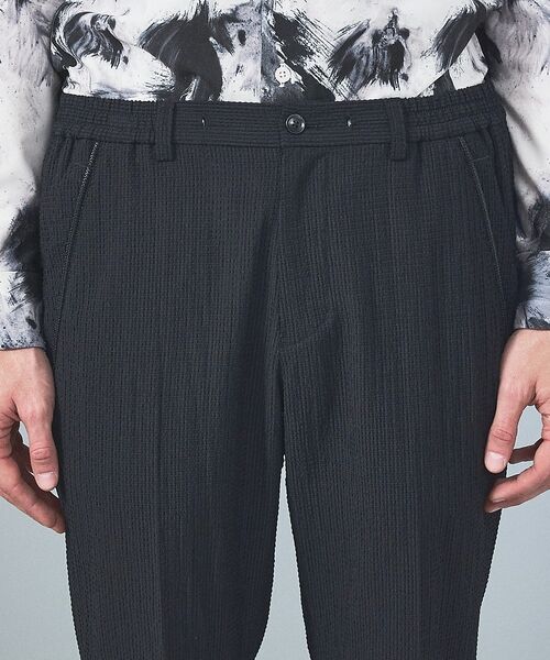 5351POUR LES HOMMES / 5351プール・オム スラックス・ドレスパンツ | 【セットアップ対応】ワッシャー メッシュ スラックス【予約】 | 詳細27