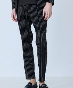 5351POUR LES HOMMES / 5351プール・オム スラックス・ドレスパンツ | 【セットアップ対応】Dot Air サッカーストライプ スラックス【予約】