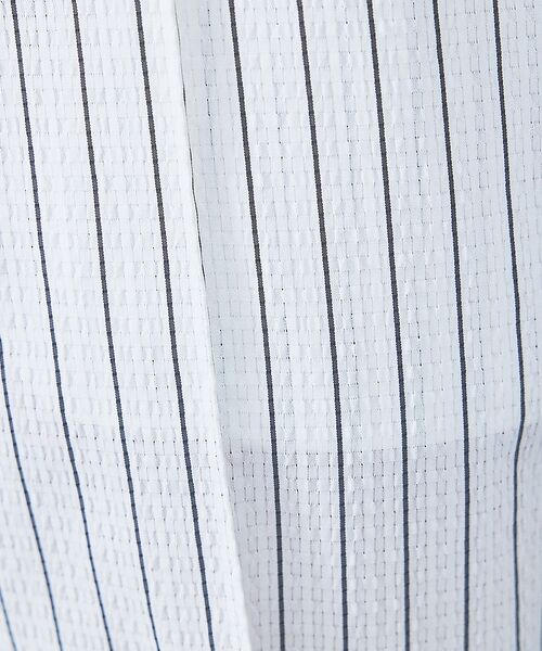 5351POUR LES HOMMES / 5351プール・オム スラックス・ドレスパンツ | 【セットアップ対応】Dot Air サッカーストライプ スラックス【予約】 | 詳細9