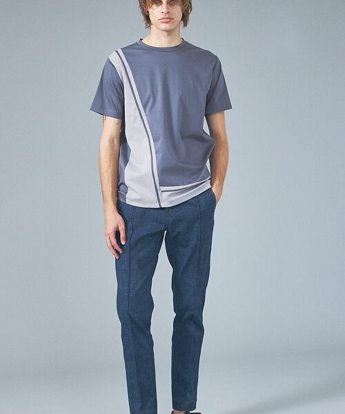 5351POUR LES HOMMES / 5351プール・オム デニムパンツ | 【セットアップ対応】タックテーパード デニム スラックス【予約】 | 詳細18