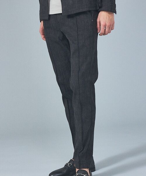 5351POUR LES HOMMES / 5351プール・オム デニムパンツ | 【セットアップ対応】タックテーパード デニム スラックス【予約】 | 詳細2