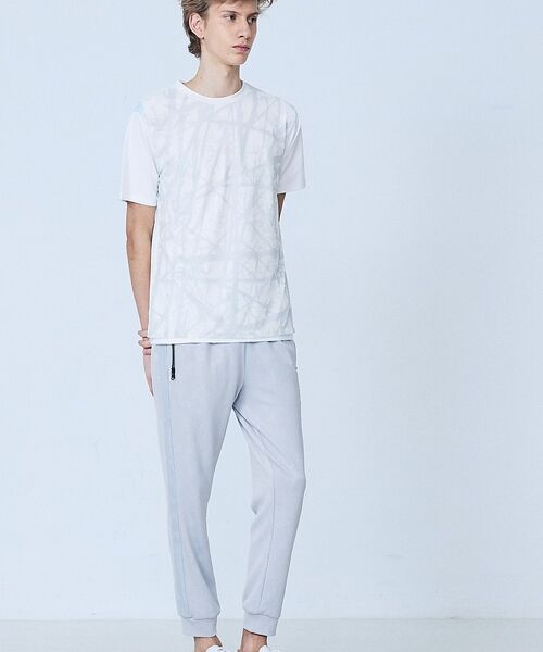 5351POUR LES HOMMES / 5351プール・オム パンツ | 【セットアップ対応】リーフ柄　ジョグパンツ【予約】 | 詳細6