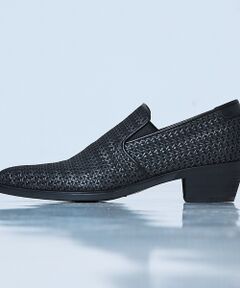 5351POUR LES HOMMES / 5351プール・オム シューズ | 【パナマメッシュ】メッシュレザー ヒール スリッポン【予約】