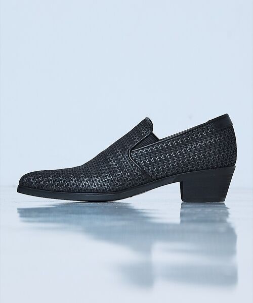 5351POUR LES HOMMES / 5351プール・オム シューズ | 【パナマメッシュ】メッシュレザー ヒール スリッポン【予約】 | 詳細2