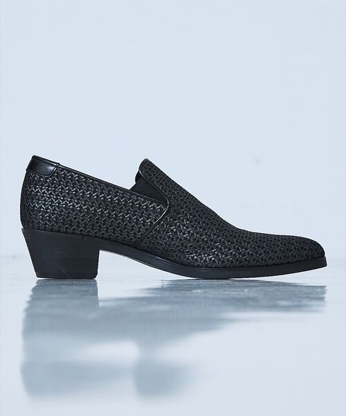 5351POUR LES HOMMES / 5351プール・オム シューズ | 【パナマメッシュ】メッシュレザー ヒール スリッポン【予約】 | 詳細8