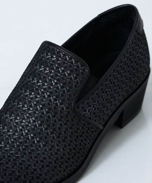 5351POUR LES HOMMES / 5351プール・オム シューズ | 【パナマメッシュ】メッシュレザー ヒール スリッポン【予約】 | 詳細11