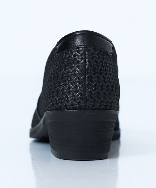 5351POUR LES HOMMES / 5351プール・オム シューズ | 【パナマメッシュ】メッシュレザー ヒール スリッポン【予約】 | 詳細12