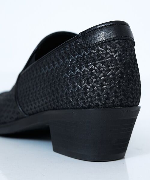 5351POUR LES HOMMES / 5351プール・オム シューズ | 【パナマメッシュ】メッシュレザー ヒール スリッポン | 詳細14