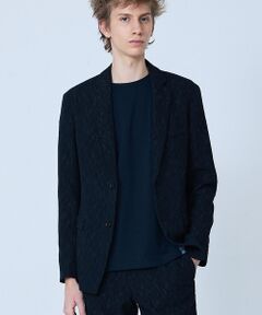 5351POUR LES HOMMES / 5351プール・オム テーラードジャケット | 【セットアップ対応】幾何学柄 ジャガード ジャケット【予約】