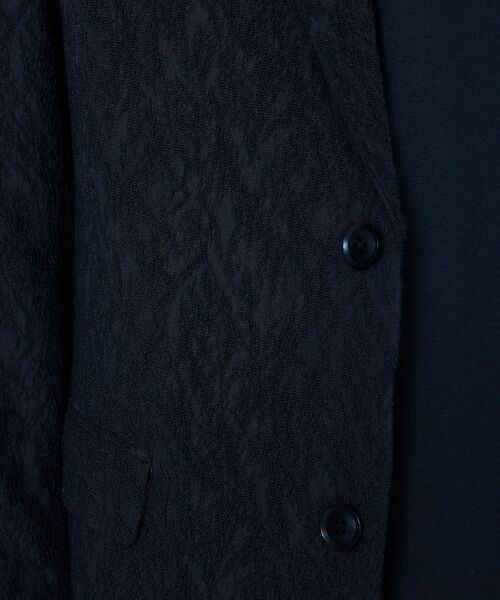 5351POUR LES HOMMES / 5351プール・オム テーラードジャケット | 【セットアップ対応】幾何学柄 ジャガード ジャケット【予約】 | 詳細1
