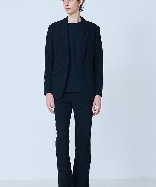5351POUR LES HOMMES / 5351プール・オム テーラードジャケット | 【セットアップ対応】幾何学柄 ジャガード ジャケット【予約】 | 詳細4