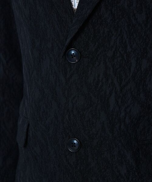 5351POUR LES HOMMES / 5351プール・オム テーラードジャケット | 【セットアップ対応】幾何学柄 ジャガード ジャケット【予約】 | 詳細16