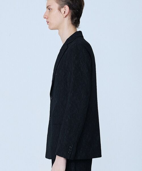 5351POUR LES HOMMES / 5351プール・オム テーラードジャケット | 【セットアップ対応】幾何学柄 ジャガード ジャケット【予約】 | 詳細7