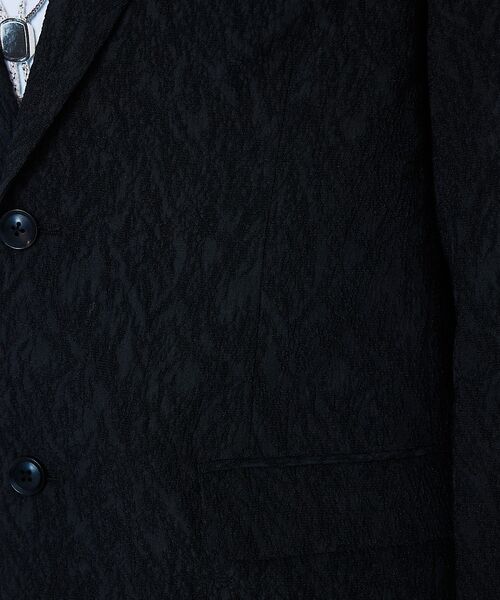 5351POUR LES HOMMES / 5351プール・オム テーラードジャケット | 【セットアップ対応】幾何学柄 ジャガード ジャケット【予約】 | 詳細13