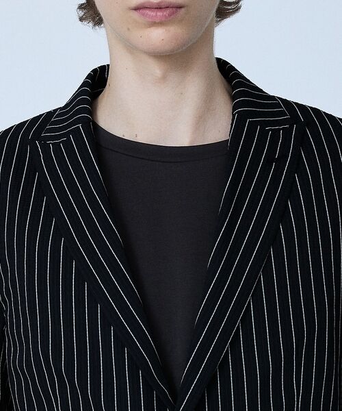 5351POUR LES HOMMES / 5351プール・オム テーラードジャケット | 【セットアップ対応】Dot Air サッカーストライプ ジャケット【予約】 | 詳細12