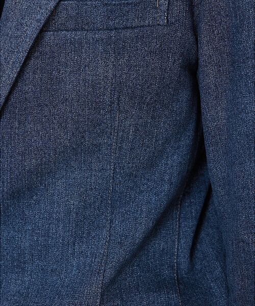 5351POUR LES HOMMES / 5351プール・オム テーラードジャケット | 【セットアップ対応】ピークドラペル デニム ジャケット | 詳細12